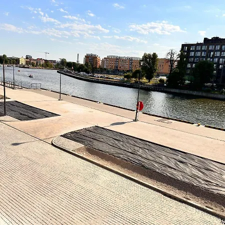 Nadmotlawie Apartament With Rent Motor Boat Lägenhet Gdańsk