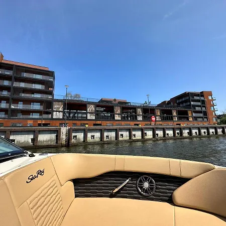 Nadmotlawie Apartament With Rent Motor Boat Lägenhet